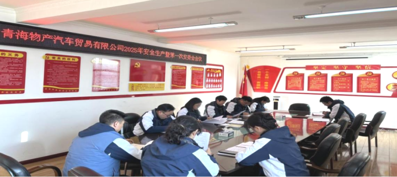 汽貿(mào)公司召開(kāi)2025年安全生產(chǎn)會(huì)暨第一次安委會(huì)會(huì)議