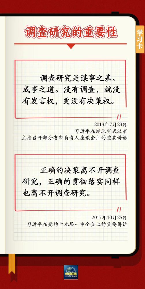 學(xué)習(xí)卡丨如何深入調(diào)查研究？跟總書記學(xué)習(xí)&ldquo;五字訣&rdquo;