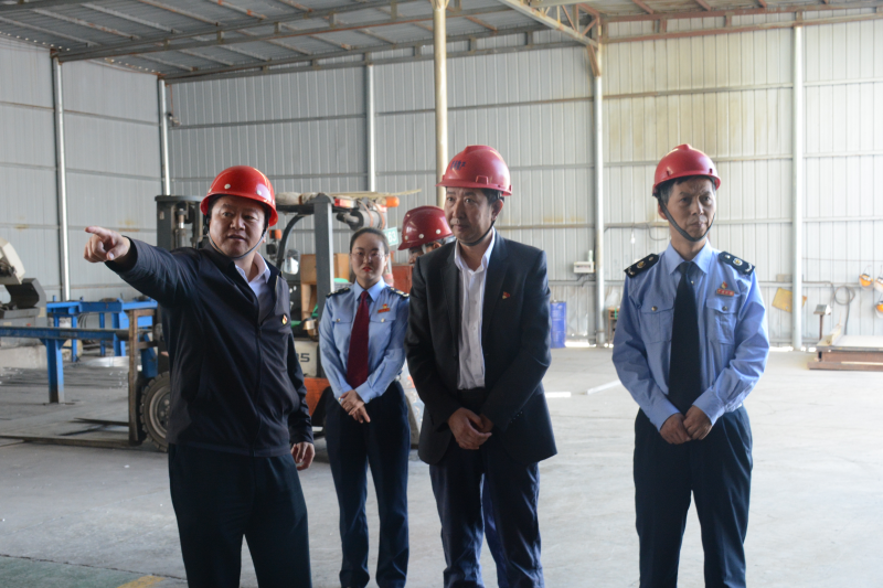 西寧市稅務局黨委書記、局長劉興華蒞臨 青海物產(chǎn)工業(yè)投資有限公司調(diào)研