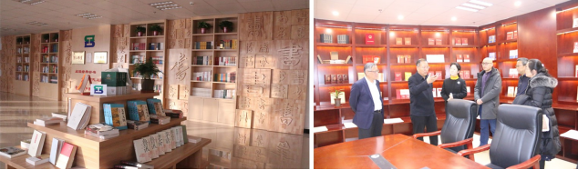 省委常委、省總工會(huì)主席馬吉孝同志來(lái)我司為全國(guó)職工書屋示范點(diǎn)揭牌